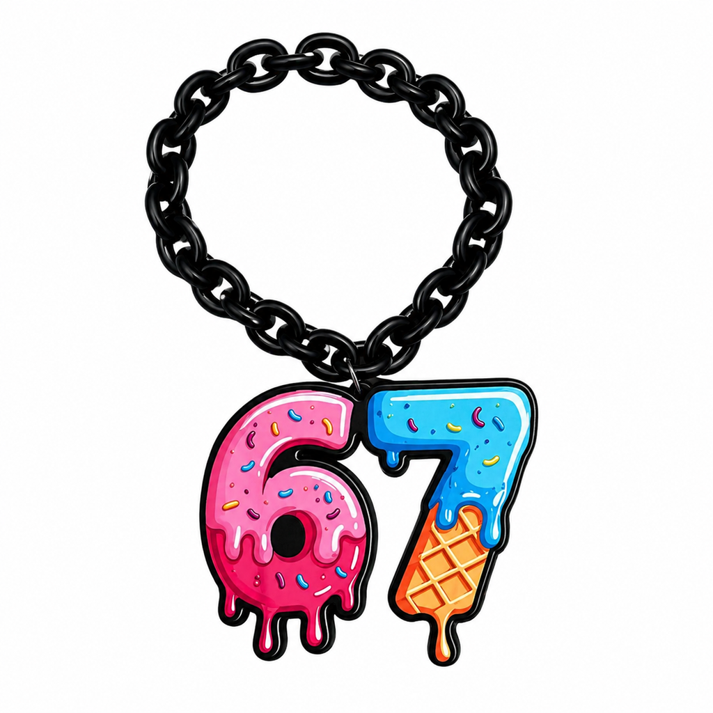 67 Kids Ice Cream Necklace