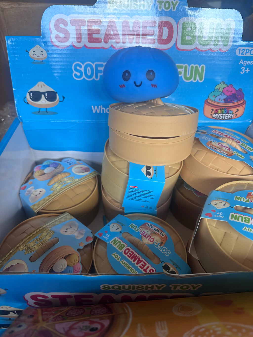 Steamed Bun Squishy Toy