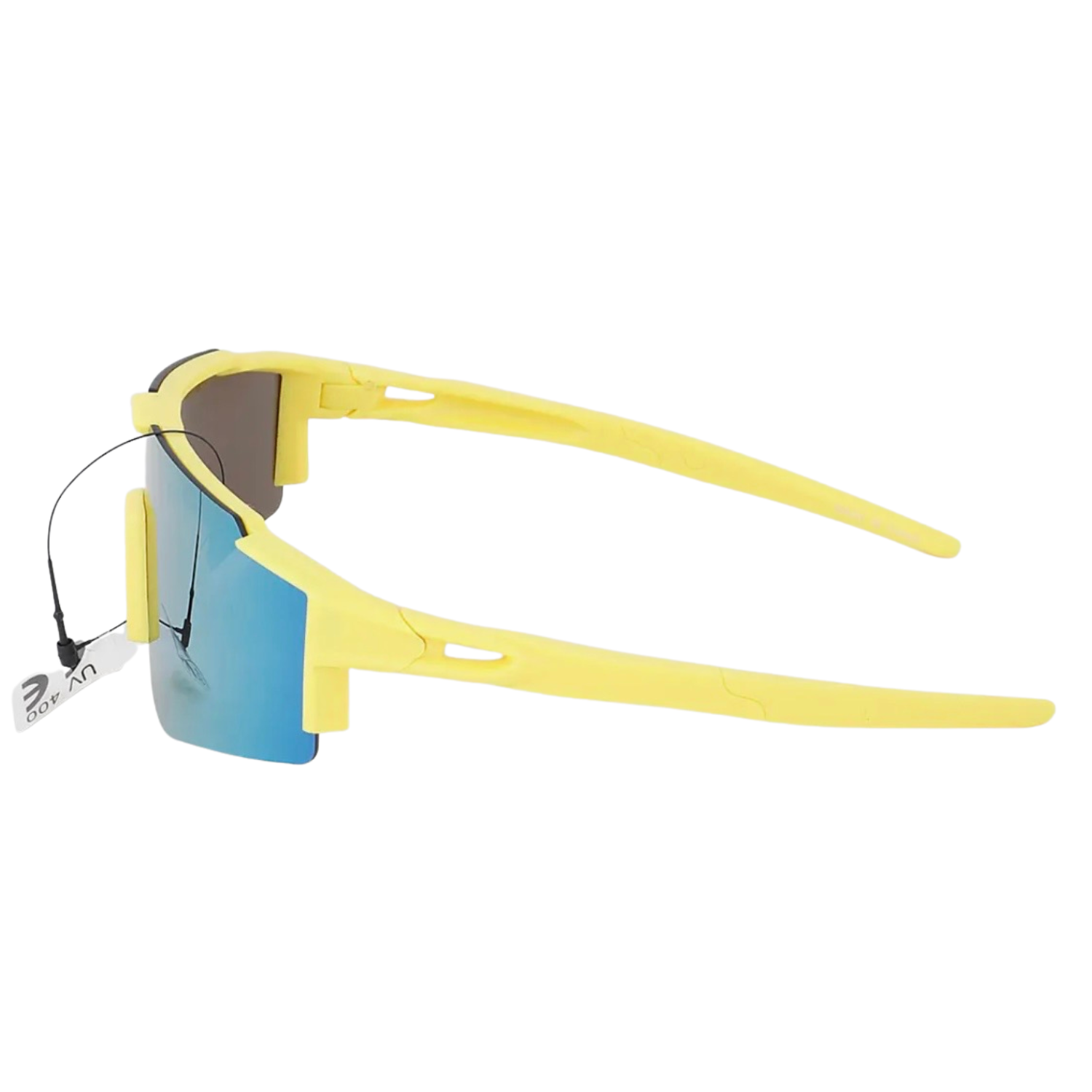 Kids Bright Curved Shield Sunglasses